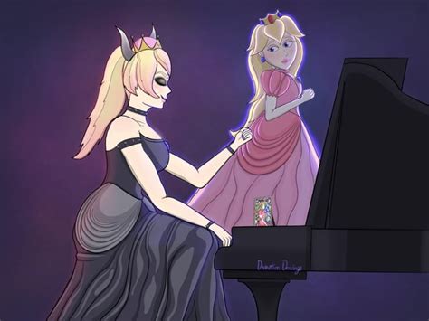 Futanari Bowsette Hard Anal Fucking Peach And Creampie